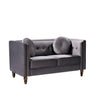 Chesterfield Loveseat 2 Seater Couch For Living Room