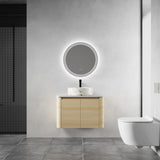 Mounted Bathroom Vanity & Art Sink, Soft Close Door