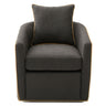 Swivel Accent Chair, Rotating Base, For Living Room
