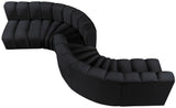 Arc - Velvet 6 Piece Modular Sofa