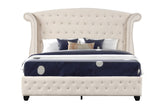 Sophia - Crystal Tufted Upholstered Bed