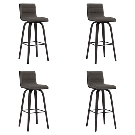 Vienna - 30" Swivel Bar Stool - Black Wood