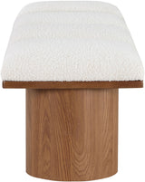 Pavilion - 4 Piece Modular Bench With Brown Base