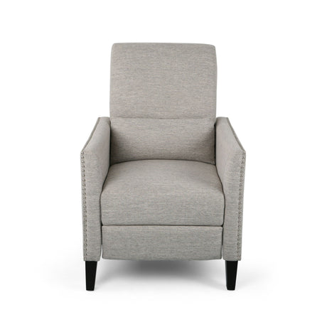 Kiersten - Contemporary Fabric Pushback Recliner