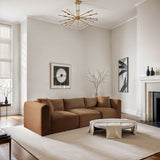Shaggy - Fabric 3 Seat Modular Sofa