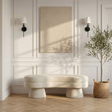 Zenna - Velvet Bench