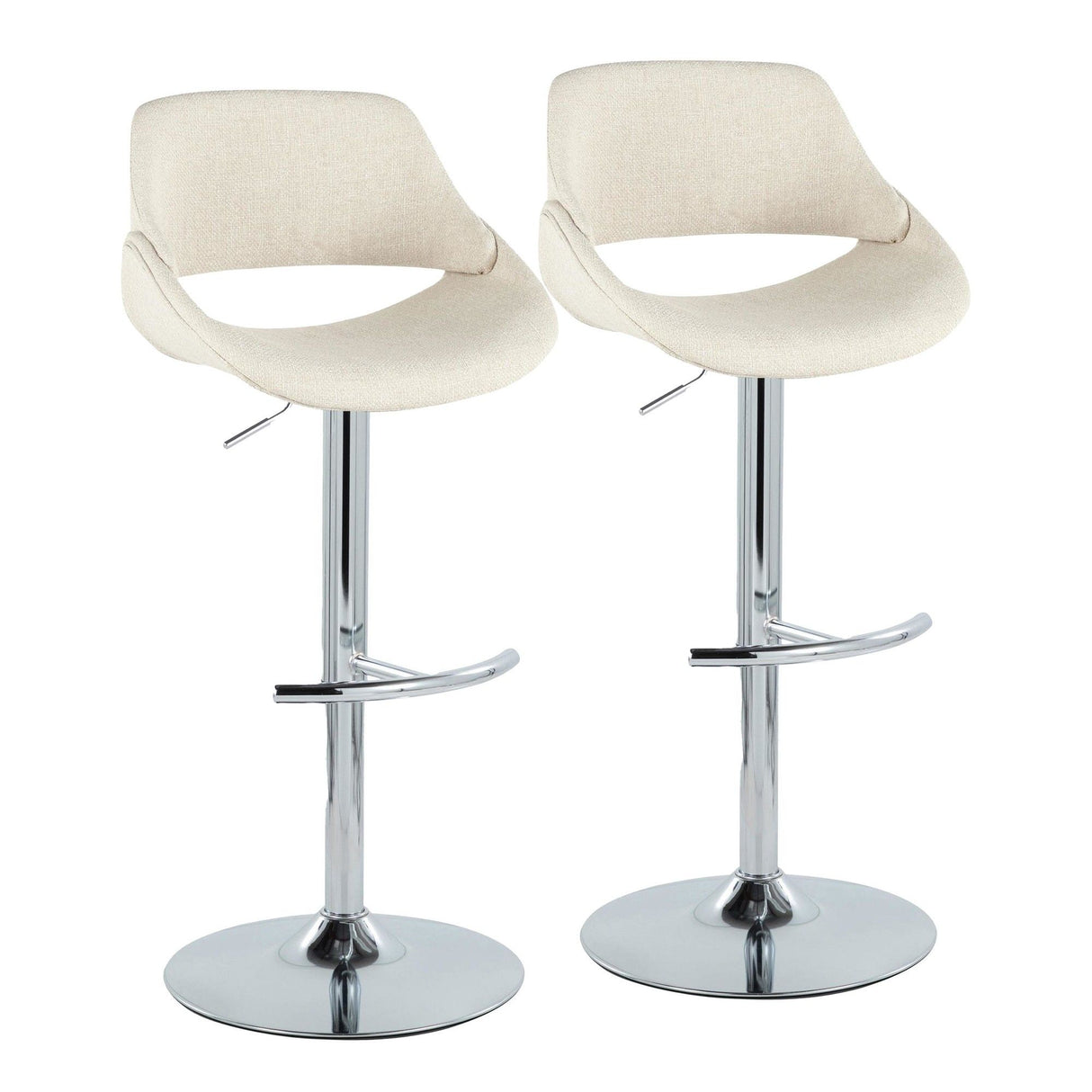 Fabrizzi - Adjustable Bar Stool Set