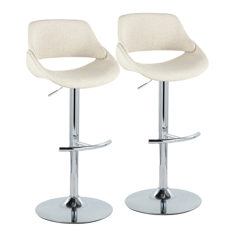 Fabrizzi - Adjustable Bar Stool Set