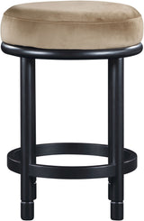 Monette - Counter Stool With Black Base