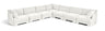 Hammond - Velvet Performance Fabric Upholstered 7 Piece Corner Sectional