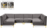 Alina - 6 Piece Modular U-Shaped Sectional