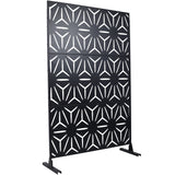 Outdoor & Indoor Metal Privacy Screen, Freestanding Decorative Panels