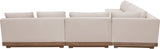 Solace - Olefin 5 Piece Outdoor Patio Modular Sectional