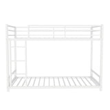 Bunk Bed With Noise Reduction And Safety Guardrail