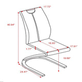 Anne - Dining Chairs (Set of 2) - Gray