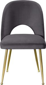 Logan - Dining Chair (Set of 2) - Gold Legs