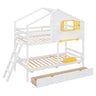 Bunk Bed With Playhouse Roof And Window