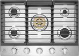 Electrolux ECCG3068AS 30 inch gas cooktop side view