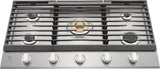 Electrolux ECCG3668AS 36 inch gas cooktop hero view