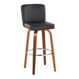 Henry - 30" Fixed-Height Barstool With Swivel (Set of 2)