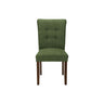 Modern Compact Design Upholstered Dining Chair (Set of 2)