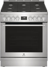 Electrolux ECFD3068AS 30 inch dual fuel range hero view