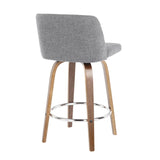 Tintori - Upholstered Counter Stool Set