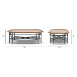 Foundry - Coffee Table - Antique Brown
