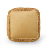 Spongy Microfiber Square Pouf Soft Seating
