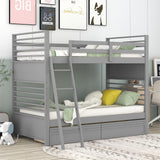 Bunk Bed With 2 Drawers