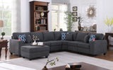 Cooper - Sectional Sofa With Ottoman And Cupholder