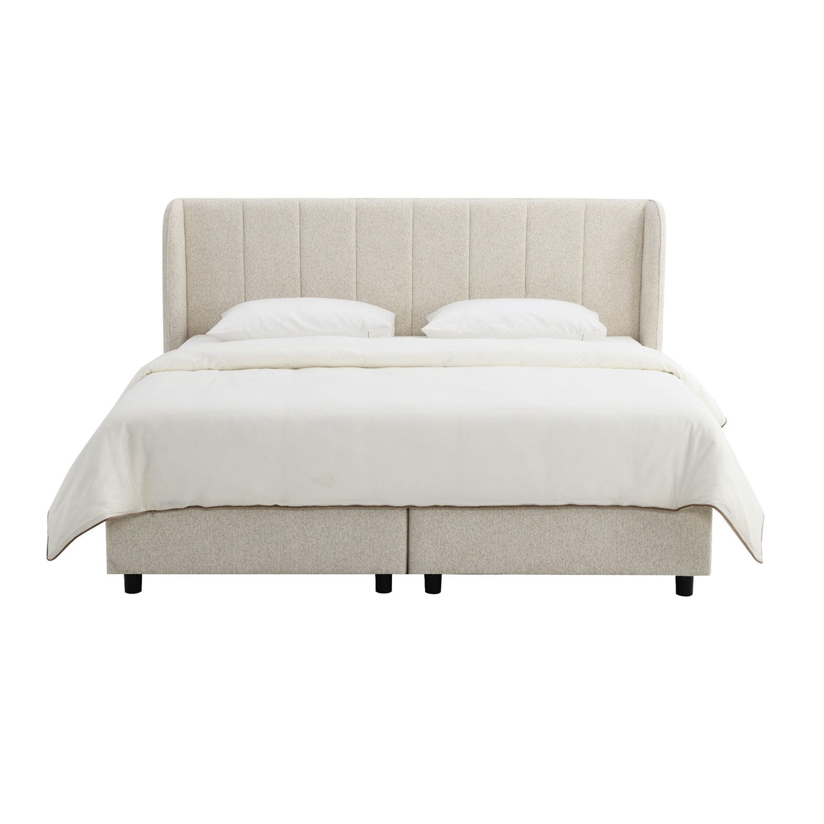 Adonia - Eastern King Storage Bed With Mattress Included - Beige