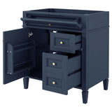 Bathroom Vanity With 2 Drawers And Tip-Out Drawer, Storage Cabinet