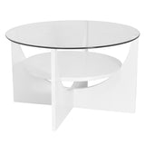 Ahoy - U Shaped Coffee Table - White