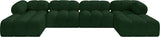 Ames - 6 Piece Fabric Modular U-Shaped Sectional