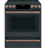 Caf(eback)(TM) 30" Smart Slide-In, Front-Control, Radiant and Convection Range - (CES700P3MD1)