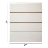 Liv - 4 Drawer Contemporary Wood Chest