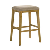 Jane - Contemporary Transitional Wood Bar Height Kitchen Bar Stool