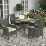 5 Piece Patio Dining Set With Table