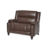 Tufted Design Wide Manual Recliner Chair