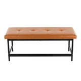 Fuji - Bench - Black Metal Base