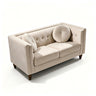 Chesterfield Loveseat 2 Seater Couch For Living Room