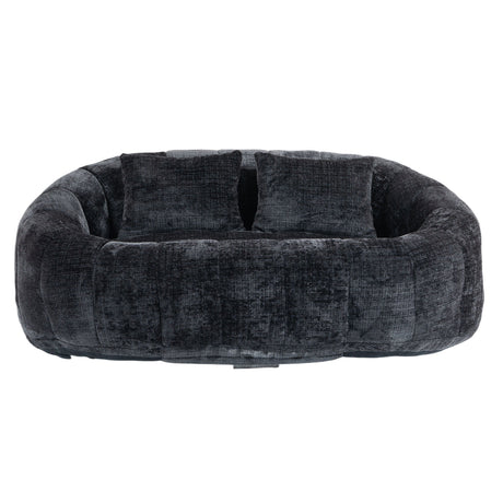 Bean Bag Lazy Sofa, Durable Comfort Lounger High Back Bean Bag Chair Couch