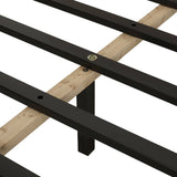 Twilight Fully Upholstered Fabric Wingback Queen Bed - Ivory