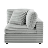 Jenny - Corner Accent Chair - Gray