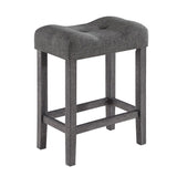 Lucian - Counter Height Pub Table With Tufted Stools