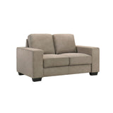 Yvonne - Fabric Loveseat With Track Arms