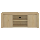 Laurelton - 60" 2-Door TV Stand Media Console - Light Oak