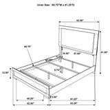 Lincoln - Bedroom Set With LED Headboard