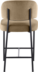 Zarelle - Performance Fabric Upholstered Counter Stool (Set of 2)